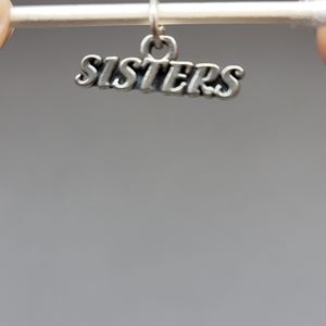 Sterling Silver sisters charm